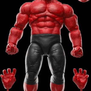 Marvel Legends Series Red Hulk, Captain America: Brave New World Collectible Deluxe 6 Inch Action Figure