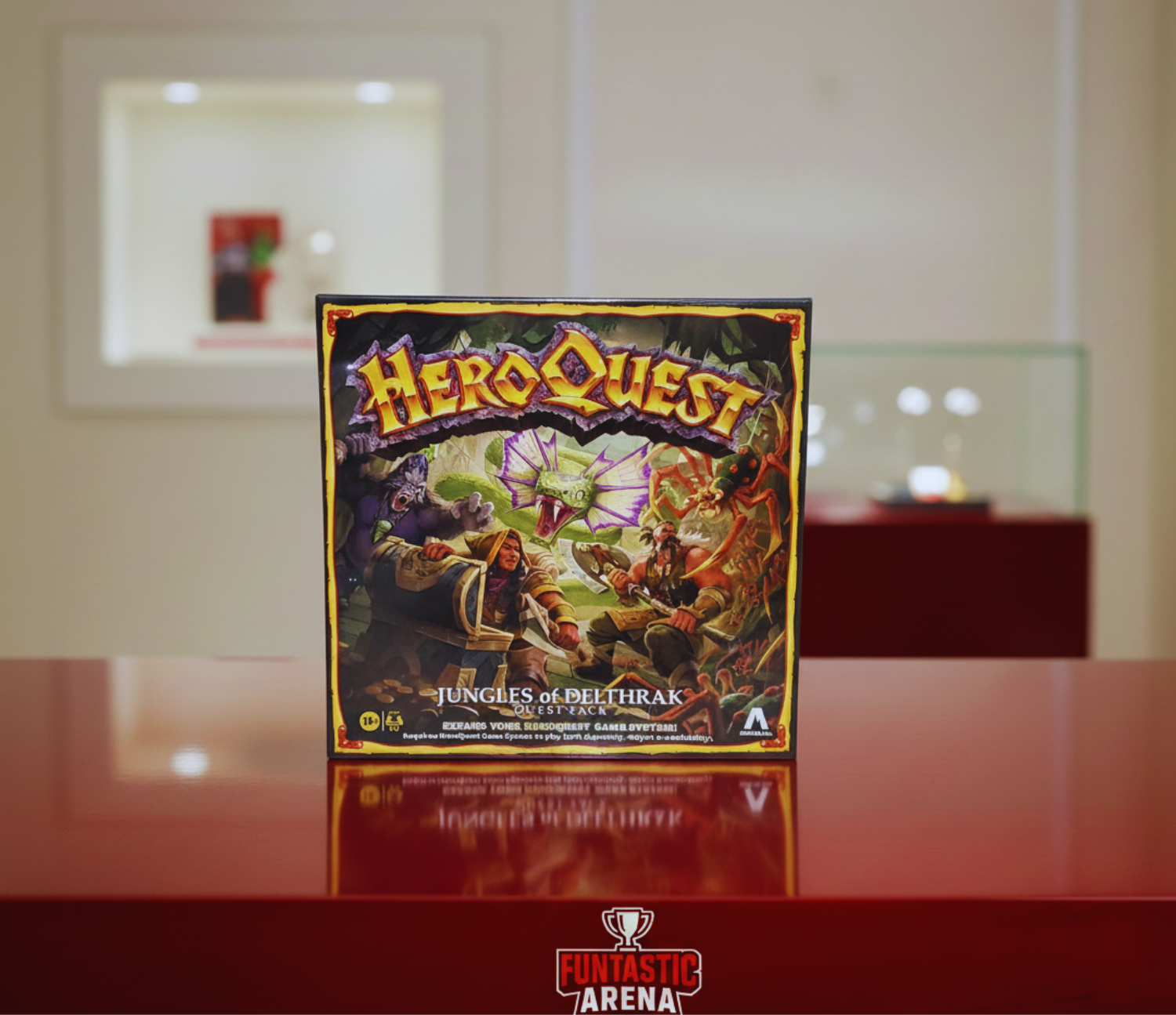 Avalon Hill HeroQuest Jungles of Delthrak Quest Pack | Roleplaying Games | Ages 14+ | 2 to 5 Players | Requires HeroQuest Game System to Play