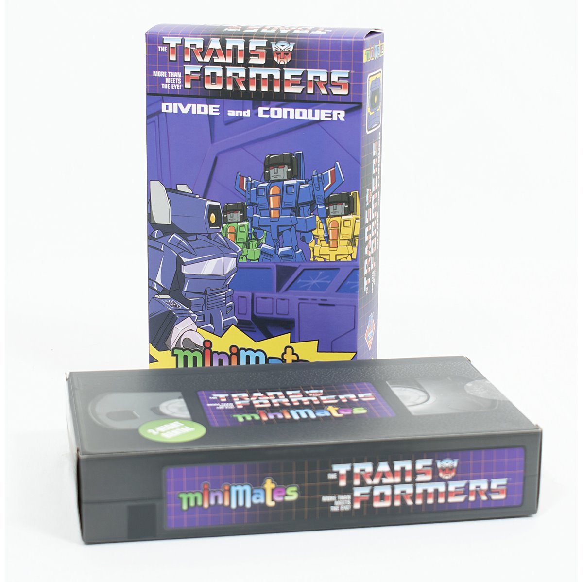 SDCC 2024 Transformers Divide and Conquer VHS Minimates EXCLUSIVE Box Set - Image 10