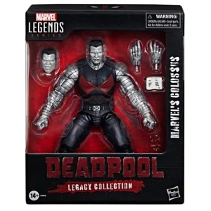 Marvel Legends Series Colossus, Deadpool Legacy Collection Deluxe Collectible 6 Inch Action Figure