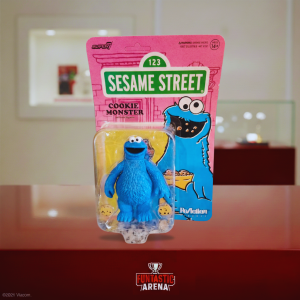 Sesame Street Chef Cookie Monster 3 3/4-Inch ReAction Figure