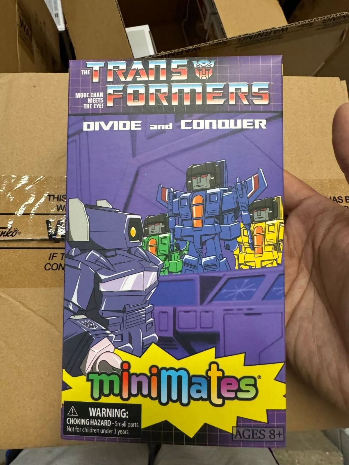 SDCC 2024 Transformers Divide and Conquer VHS Minimates EXCLUSIVE Box Set - Image 8