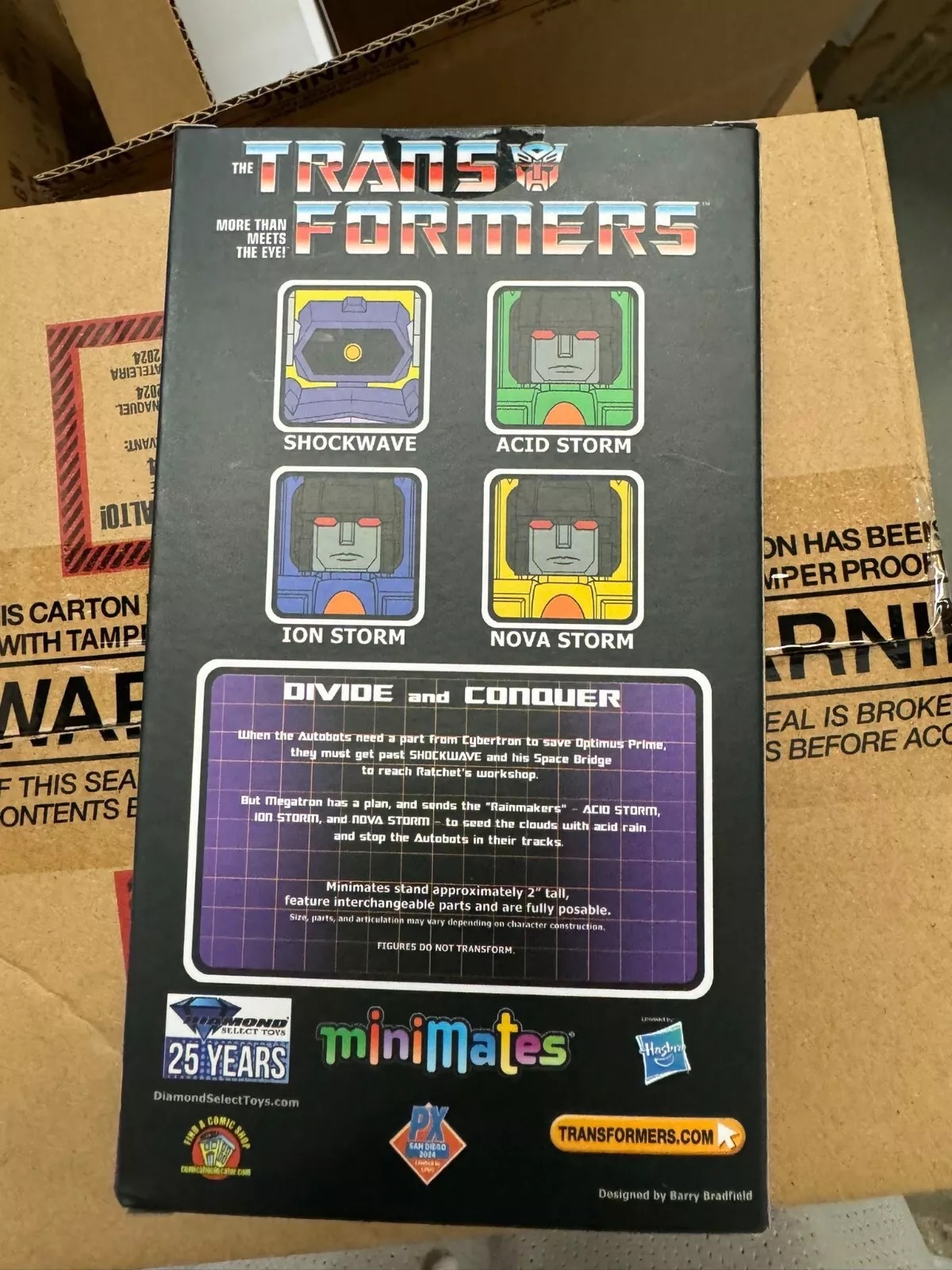 SDCC 2024 Transformers Divide and Conquer VHS Minimates EXCLUSIVE Box Set - Image 6