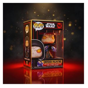 Star Wars Dark Side Emperor Palpatine Jumbo Pop! Vinyl Figure #741