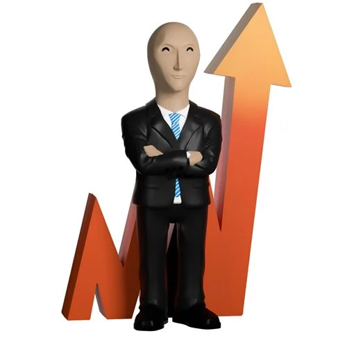 Meme Collection Stonks Vinyl Figure #21 - Image 2