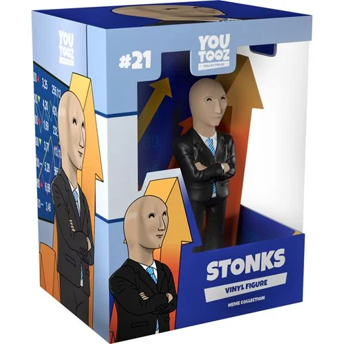 Meme Collection Stonks Vinyl Figure #21 - Image 4
