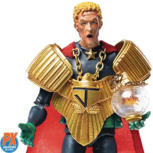 Judge Dredd Chief Judge Caligula 1:18 Scale Exquisite Mini Action Figure - Previews Exclusive