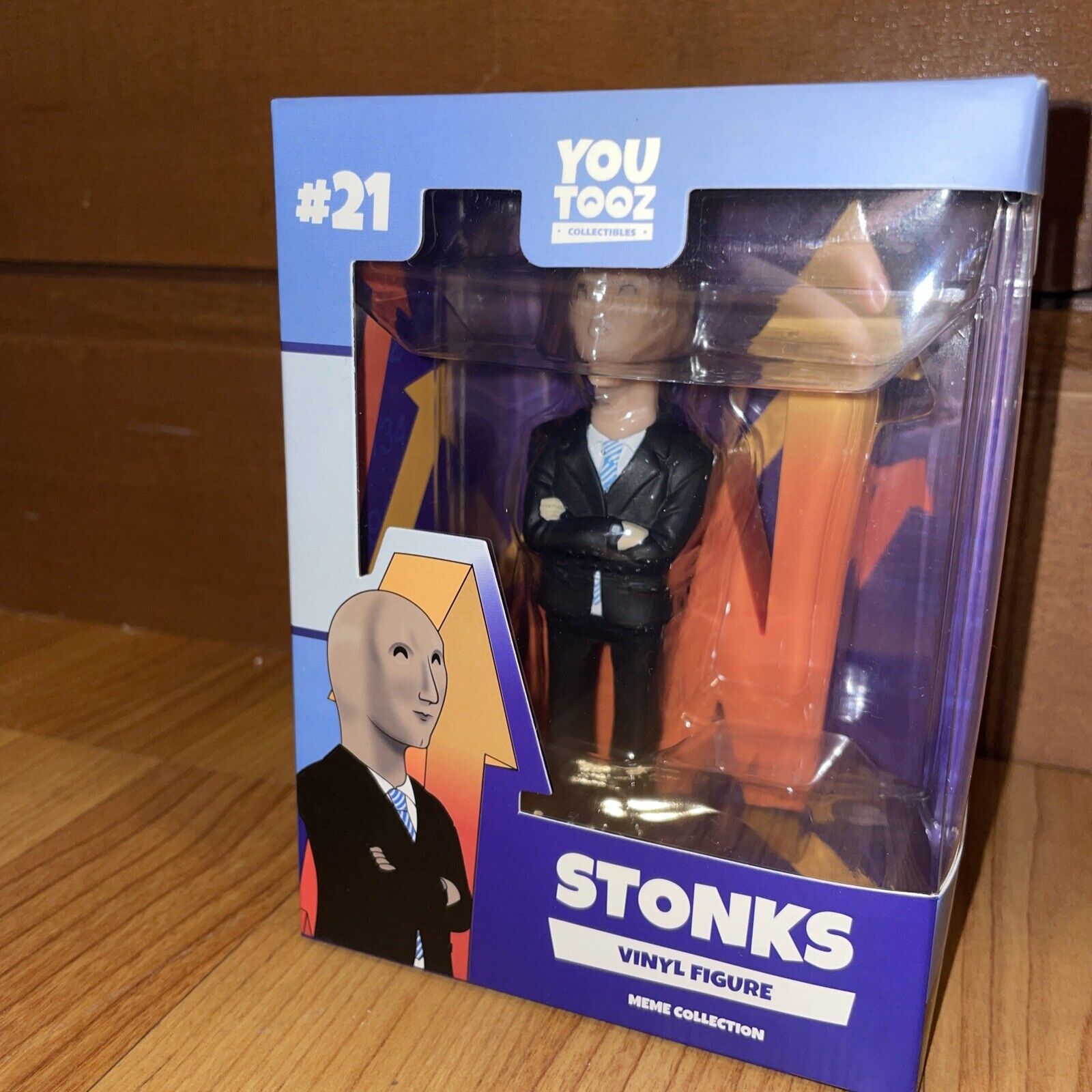Meme Collection Stonks Vinyl Figure #21