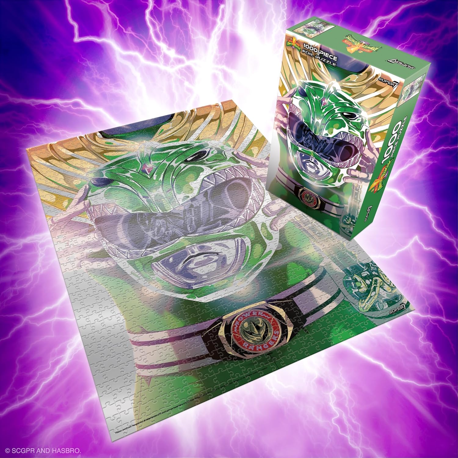 Super7 - Mighty Morphin Power Rangers - Green Ranger Puzzle - Image 9